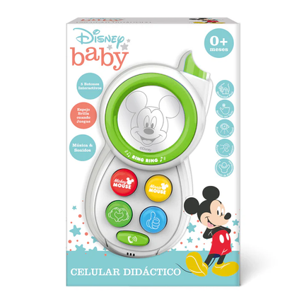 CELULAR DIDACTICO DISNEY BABY