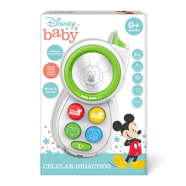 CELULAR DIDACTICO DISNEY BABY