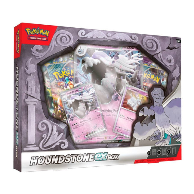 Pokemon TCG Houndstone ex Box Español