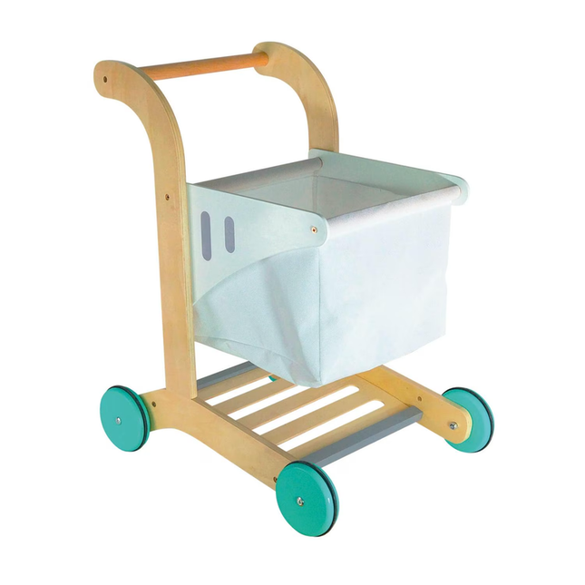 Carro para compras de madera Cerdeña