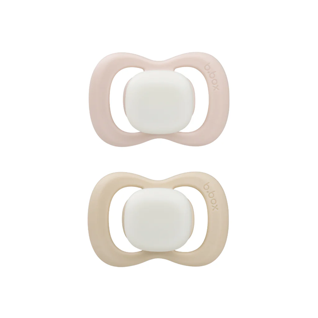 Chupete de Silicona Glow Blush/Latte