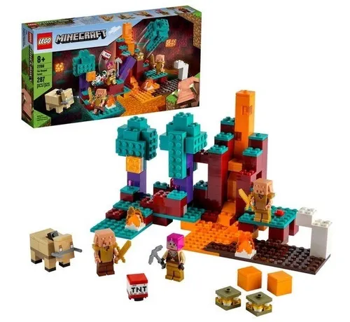 LEGO  MINECRAFT EL BOSQUE DEFORMADO