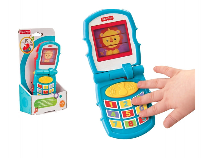 Fisher-Price Juguete para Bebes Telefono Sonidos Divertidos