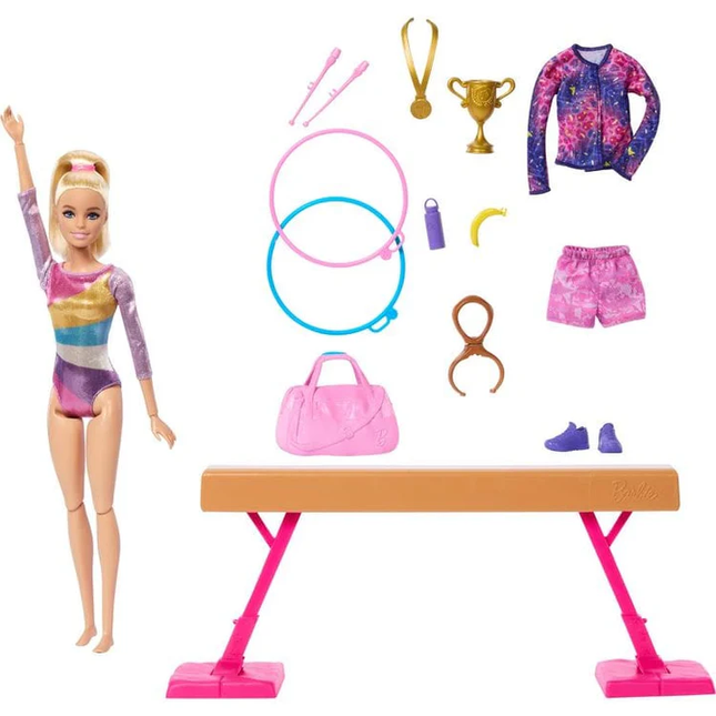 LAT BRB GYMNASTICS PLAYSET BLONDE