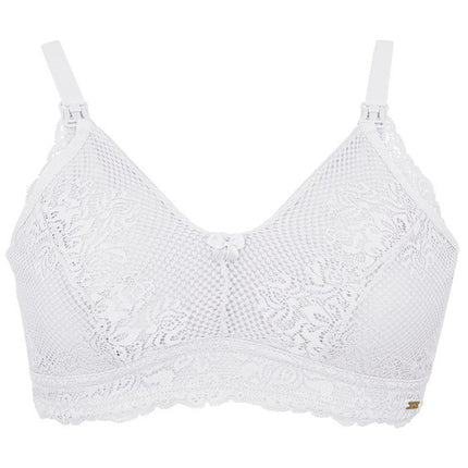 SOSTÉN DE LACTANCIA FULL ENCAJE XL BLANCO