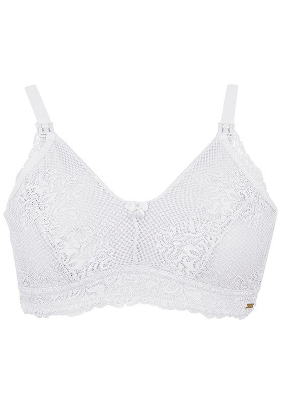 SOSTÉN DE LACTANCIA FULL ENCAJE XL BLANCO
