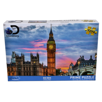 PUZZLE 2D DE 1000 PIEZAS DISCOVERY - BIG BEN