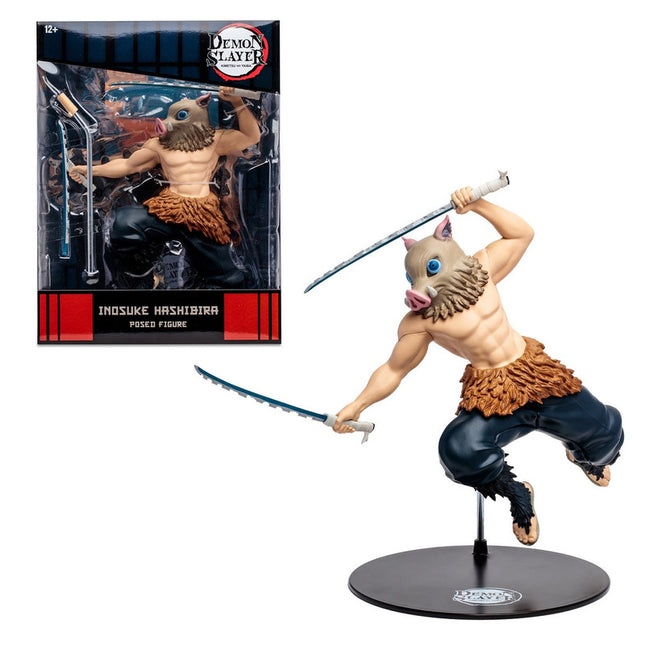 FIGURA HASHIBIRA INOSUKE DEMON SLAYER 30 CMS DE MC FARLANE