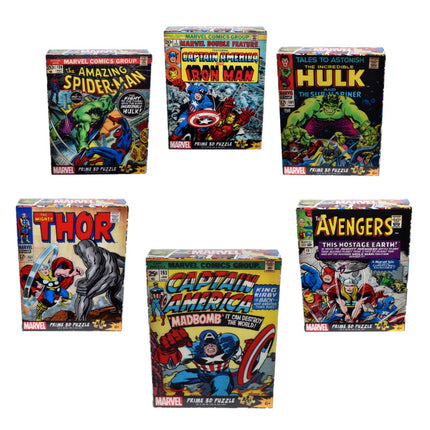 PUZZLE 3D DE 300 PIEZAS MARVEL COMICS VINTAGE