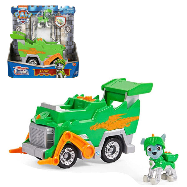 PAW PATROL KNIGHT VEHICULO ROCKY