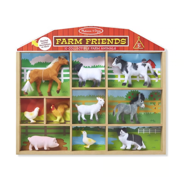 Set animales de la granja coleccionables