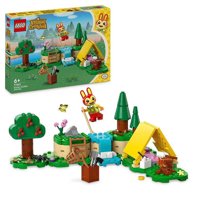 LEGO ANIMAL CROSSING ACTIVIDADES AL AIRE LIBRE CON CONI