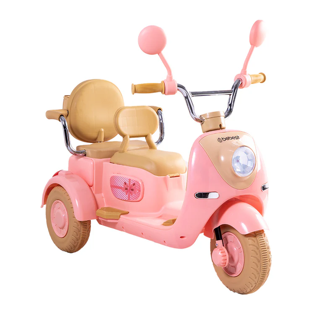 Moto Scooter Duo Rosa