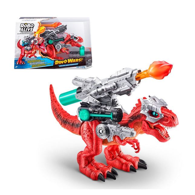 DINOSAURIO DINO WARS ROBO ALIVE DE ZURU