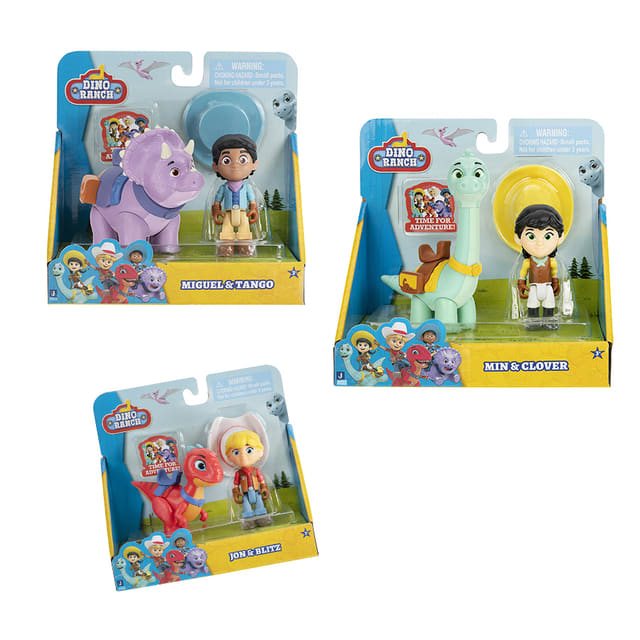 DINO RANCH PACK 2 FIGURAS