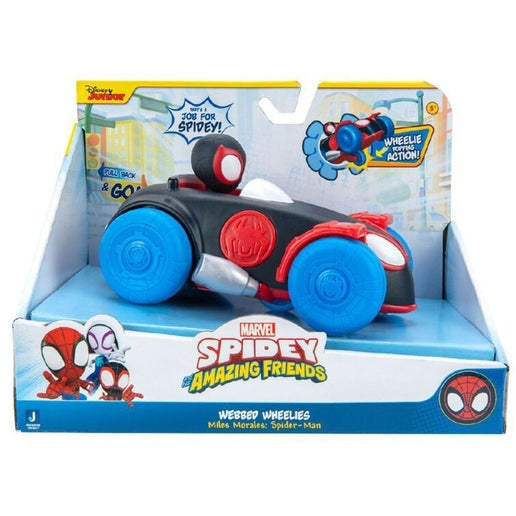 SNF - PULL BACK VEHICLE (WEBBED WHEELIES)(MILES MORALES: SPIDER-MAN: SPIDER-MAN)