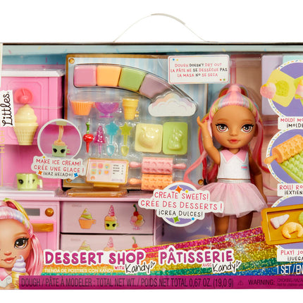 RAINBOW HIGH LITTLE DESSERT SHOP WITH KANDY PLAYSET