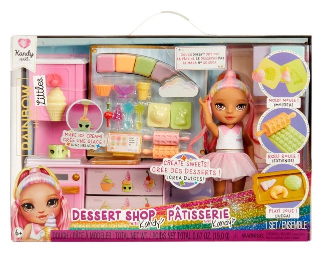 RAINBOW HIGH LITTLE DESSERT SHOP WITH KANDY PLAYSET