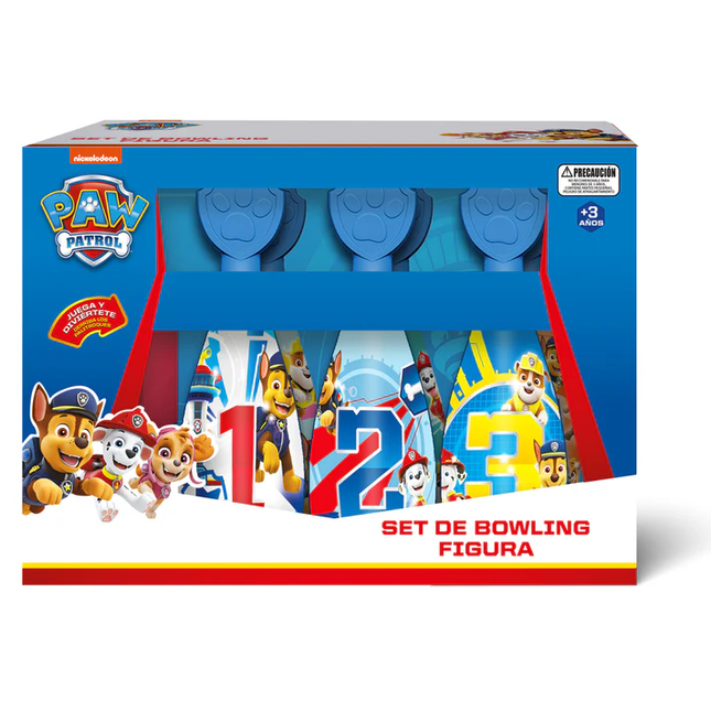 SET DE BOWLING FIGURA PAW PATROL