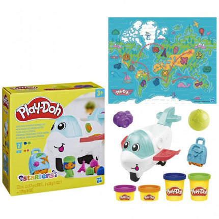 PLAY-DOH PRIMERAS CREACIONES CON EL AVIÓN