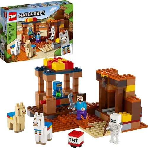 LEGO  MINECRAFT EL PUESTO COMERCIAL