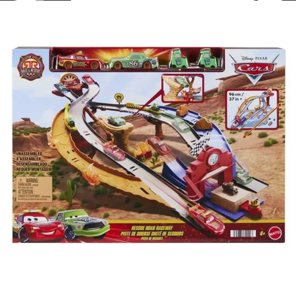 LAT CARS RACE TO THE RESCUE MEDIA DRIVER PLAYSET
