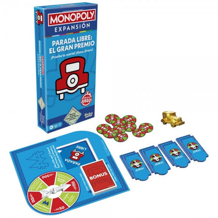 MONOPOLY EXPANSIÓN PARADA LIBRE: EL GRAN PREMIO