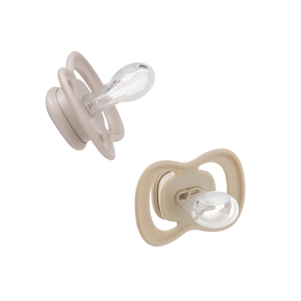 Chupete de Silicona 0-6 meses Blush/Latte