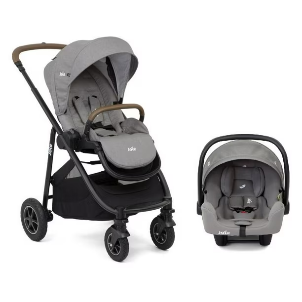 Coche Travel System Versatrax Gray Flannel