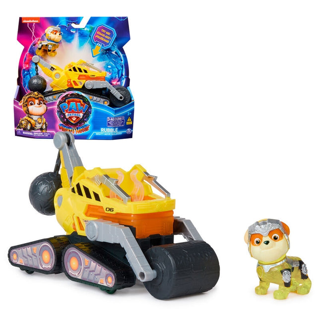 PAW PATROL MIGHTY VEH RUBBLE PELÍCULA