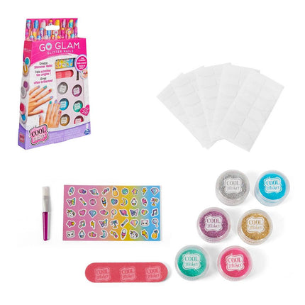GO GLAM SET GLITTER PARA UÑAS