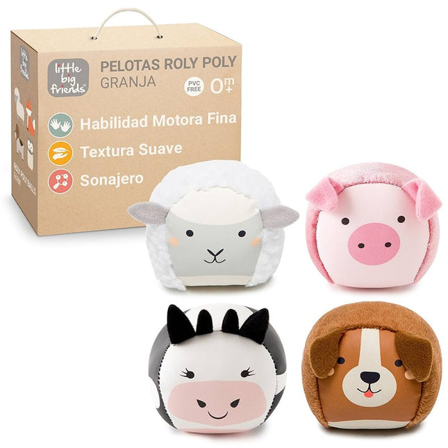 Set de 4 Dooballs Granja