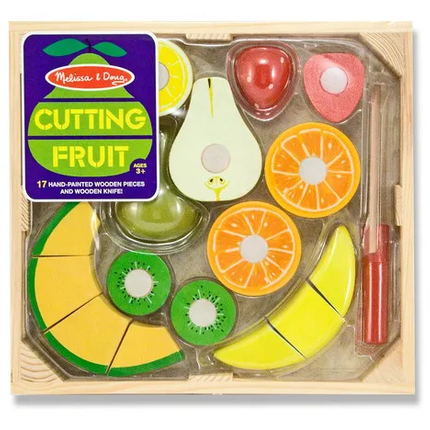 Set frutas de madera