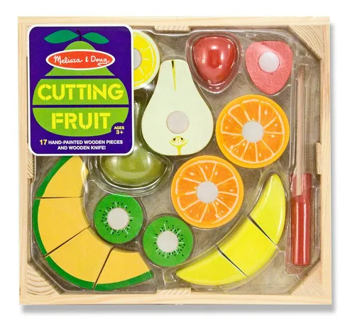 Set frutas de madera