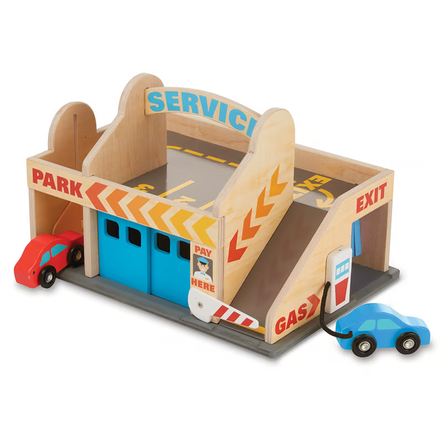 Estación de servicio madera