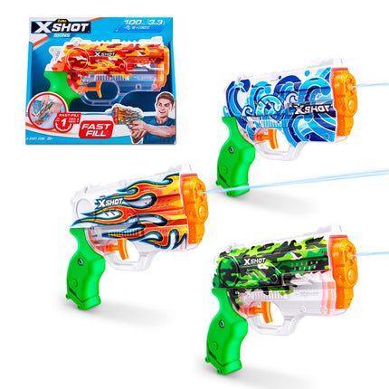 LANZA AGUA NANO SKINS 100ML CON SISTEMA DE LLENADO RAPIDO FAST FILL X-SHOT