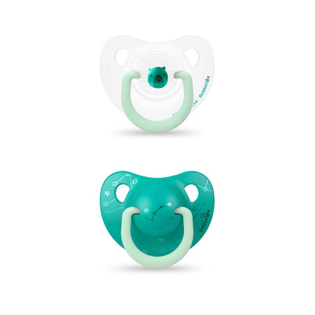 Chupete NOCHE SILICONA +18 2UD BEAR VD I1