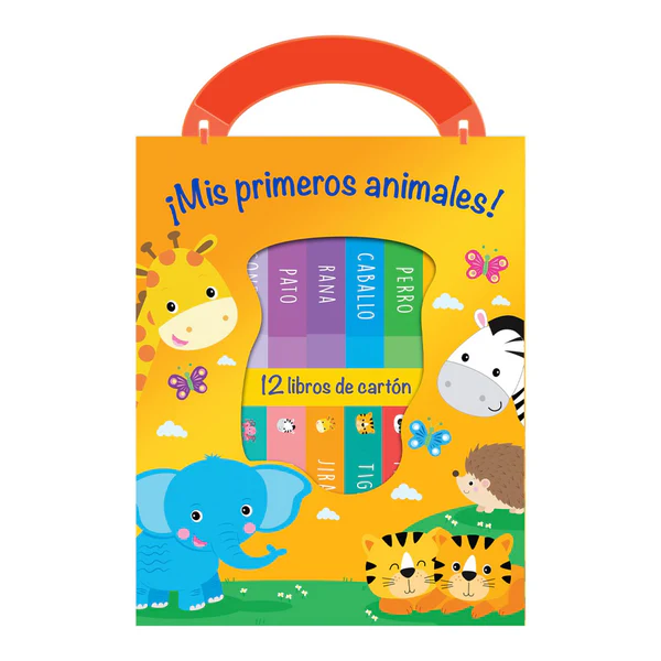 MIS PRIMEROS ANIMALES 12 LIBROS