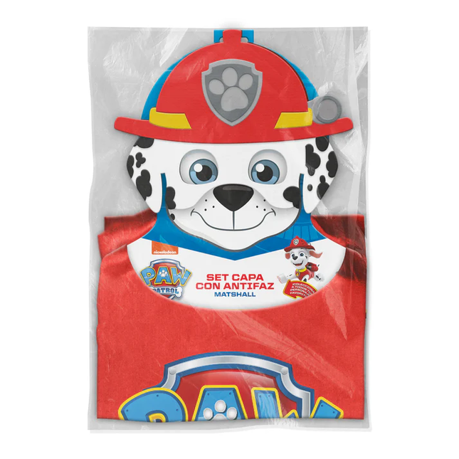 SET CAPA MARSHALL C/ ANTIFAZ PAW PATROL