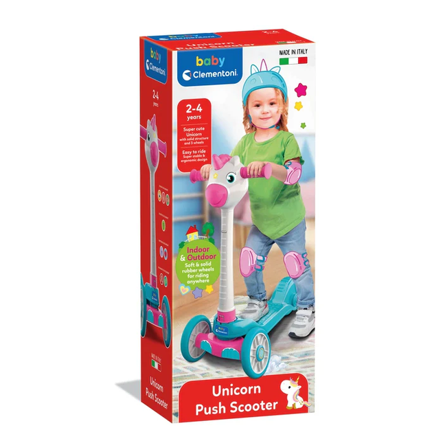 Baby Unicorn Push Scooter