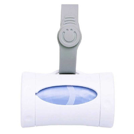 DISPENSADOR BOLSAS PORTATIL  BLANCO
