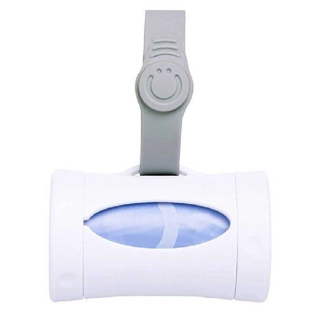 DISPENSADOR BOLSAS PORTATIL  BLANCO