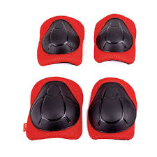 Adventurer Knee and Elbow Pads, Red