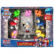PAW PATROL KNIGHT SET FIGURAS
