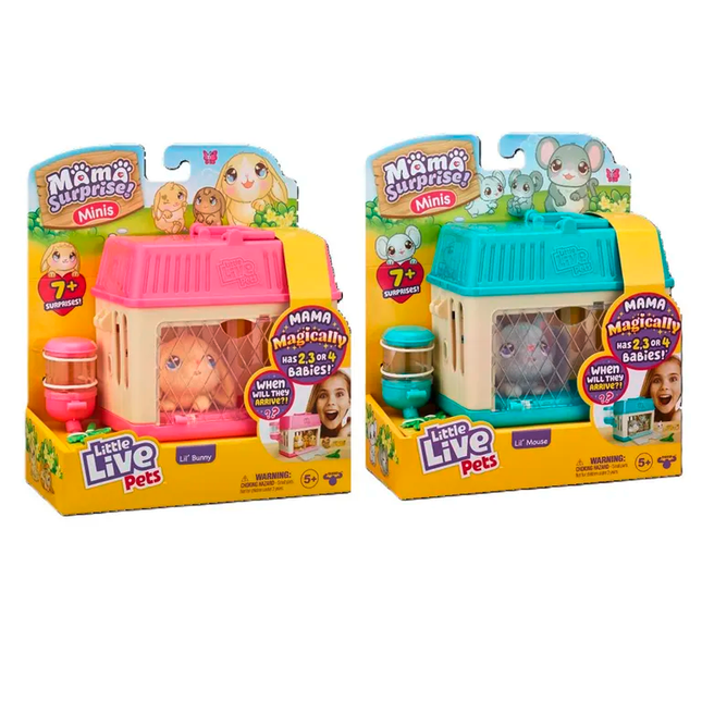 LITTLE LIVE PETS S4 MAMA SORPRESA SET JUEGO MINI