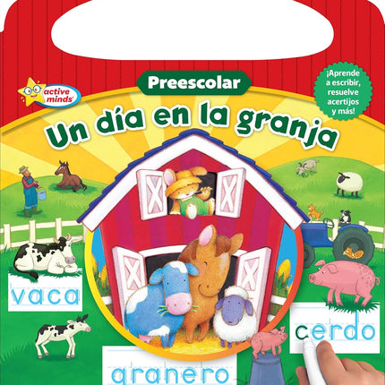 Un d’a en la granja escribe y borra