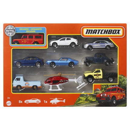 Matchbox Vehiculo de Juguete Auto Basico paquete de 9