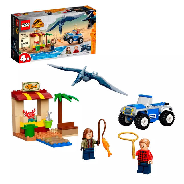 LEGO JURASSIC WORLD CACERÍA DEL PTERANODON