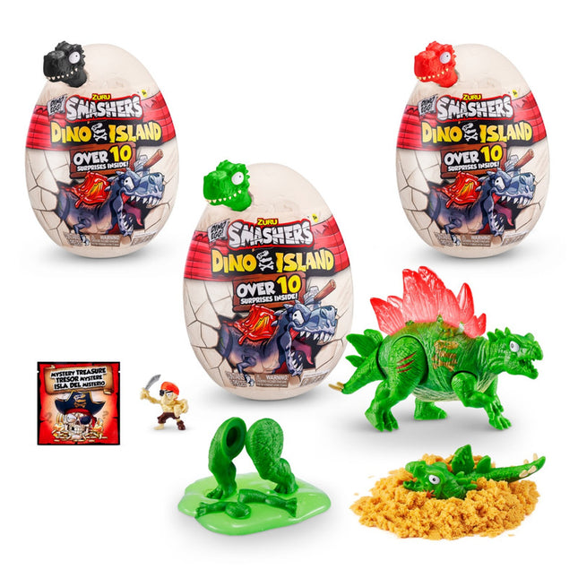 MINI HUEVO SMASHERS DINO ISLAND ZURU