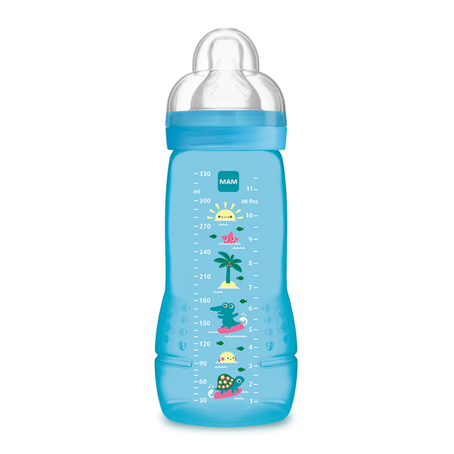 Mamadera 330 Ml Paradise Island Azul
